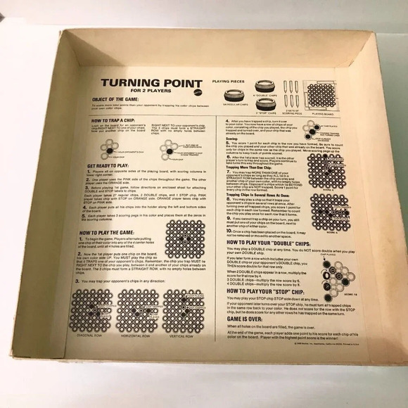 Vintage 1969 Turning  Point Board Game by Mattel - Picture 6 of 16